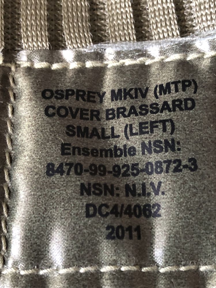 Чехлы защиты плечей бронежилета Osprey MK4 MTP