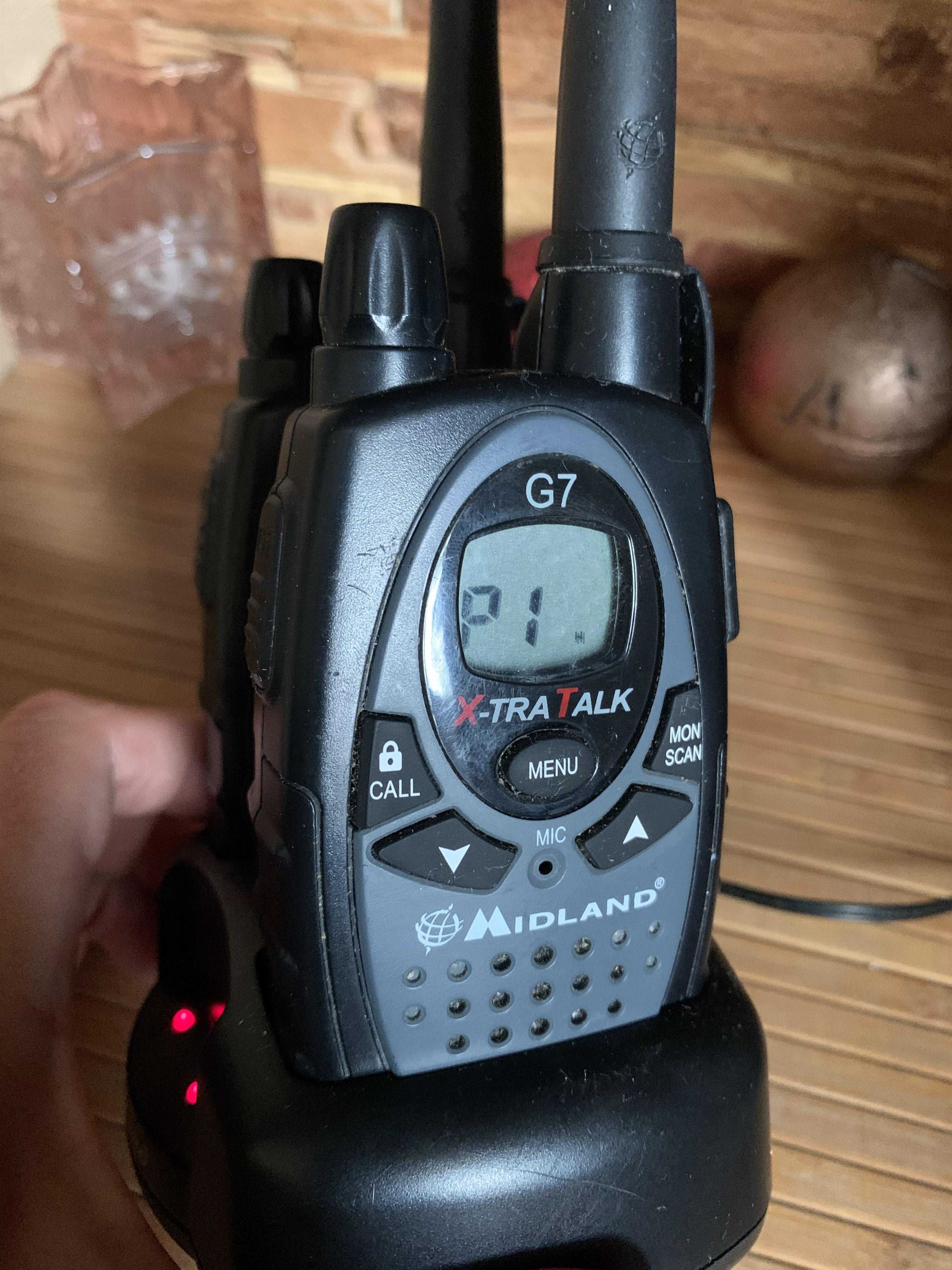 Рації Midland G7 XT пара (2шт) Зарядне