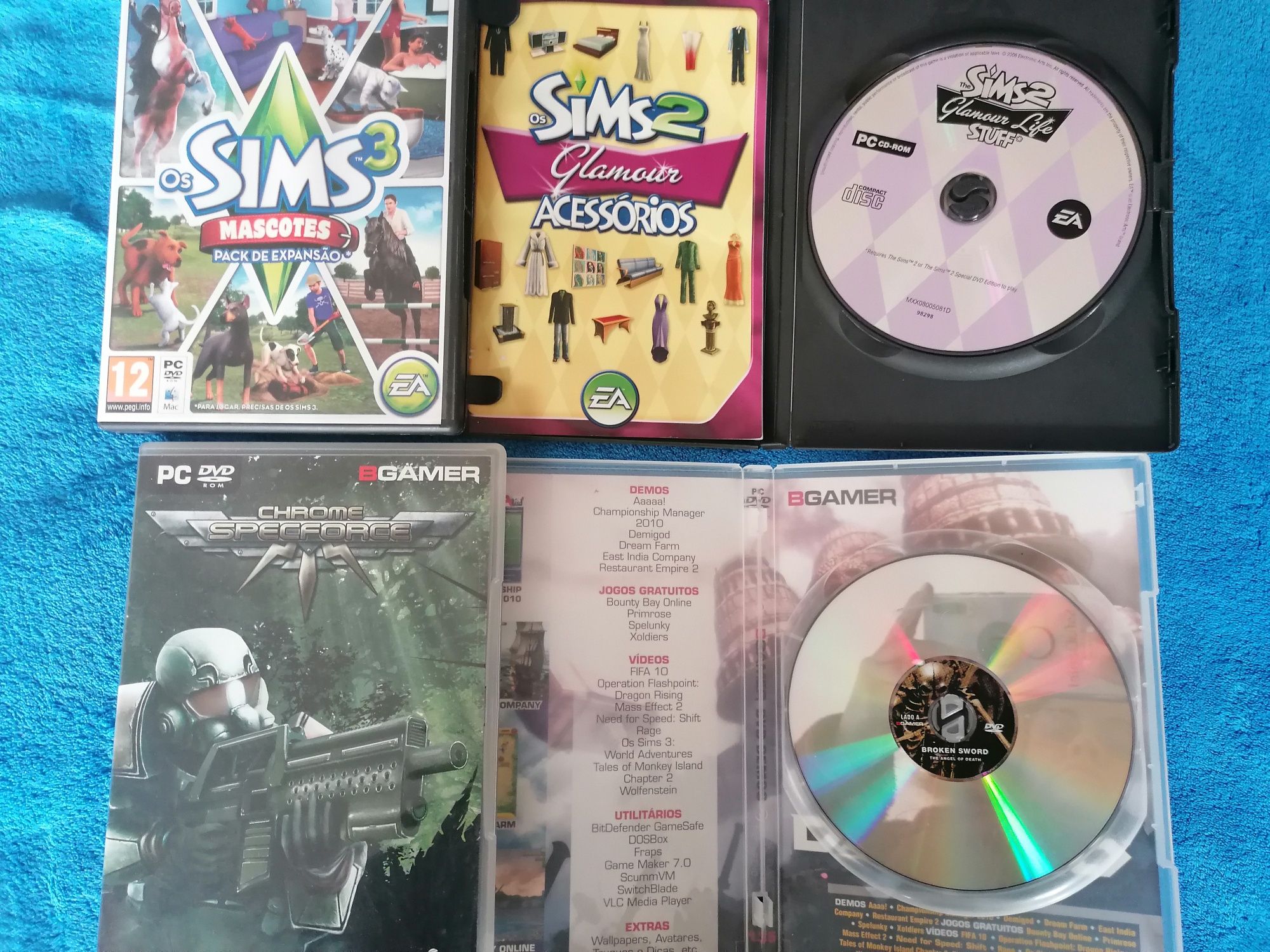 Vendo jogos para PC