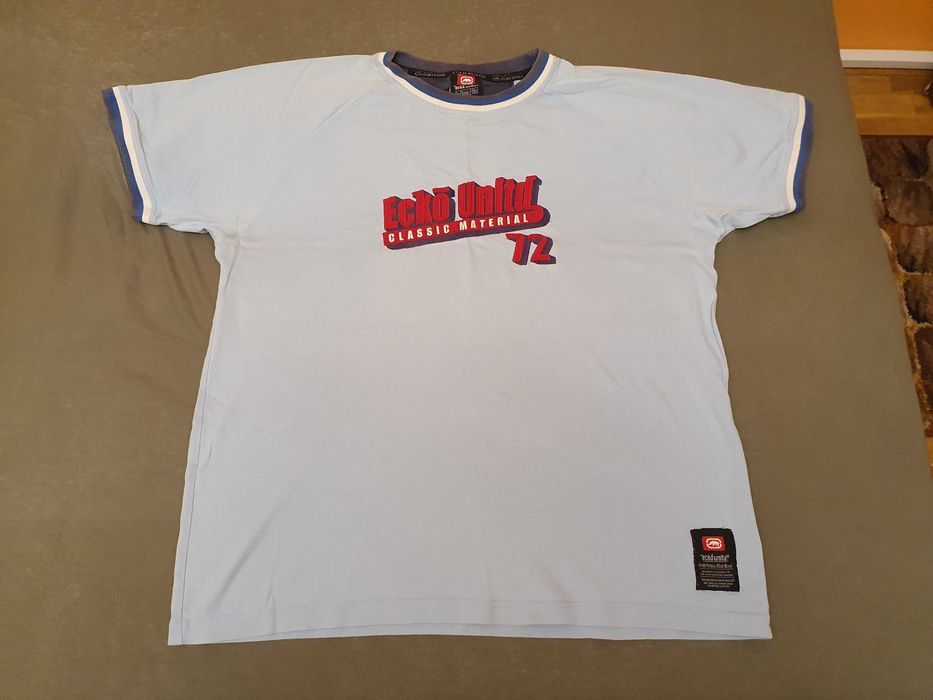 Koszulka Ecko niebieska HipHop Rap Skate