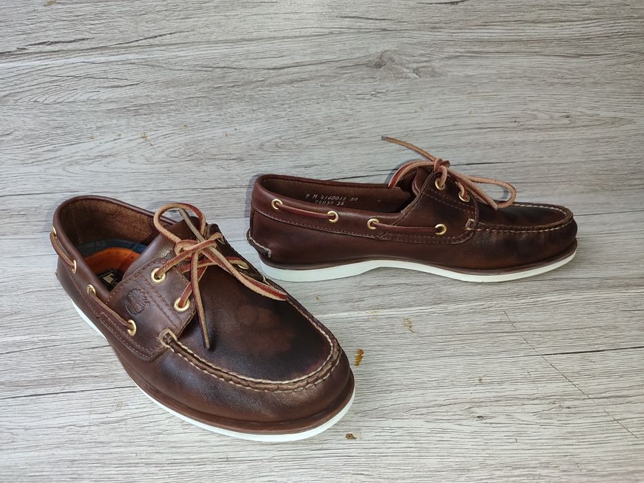 Timberland 43р топсайдеры  мужские туфли кожаные