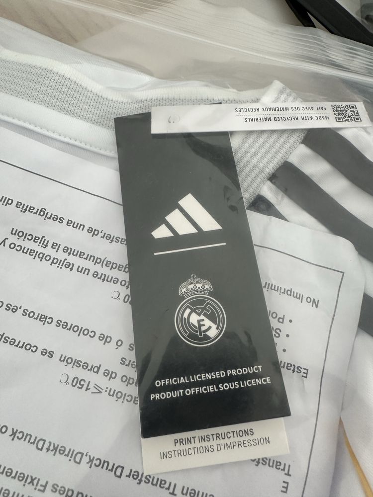 Camisola principal Real Madrid 25/26