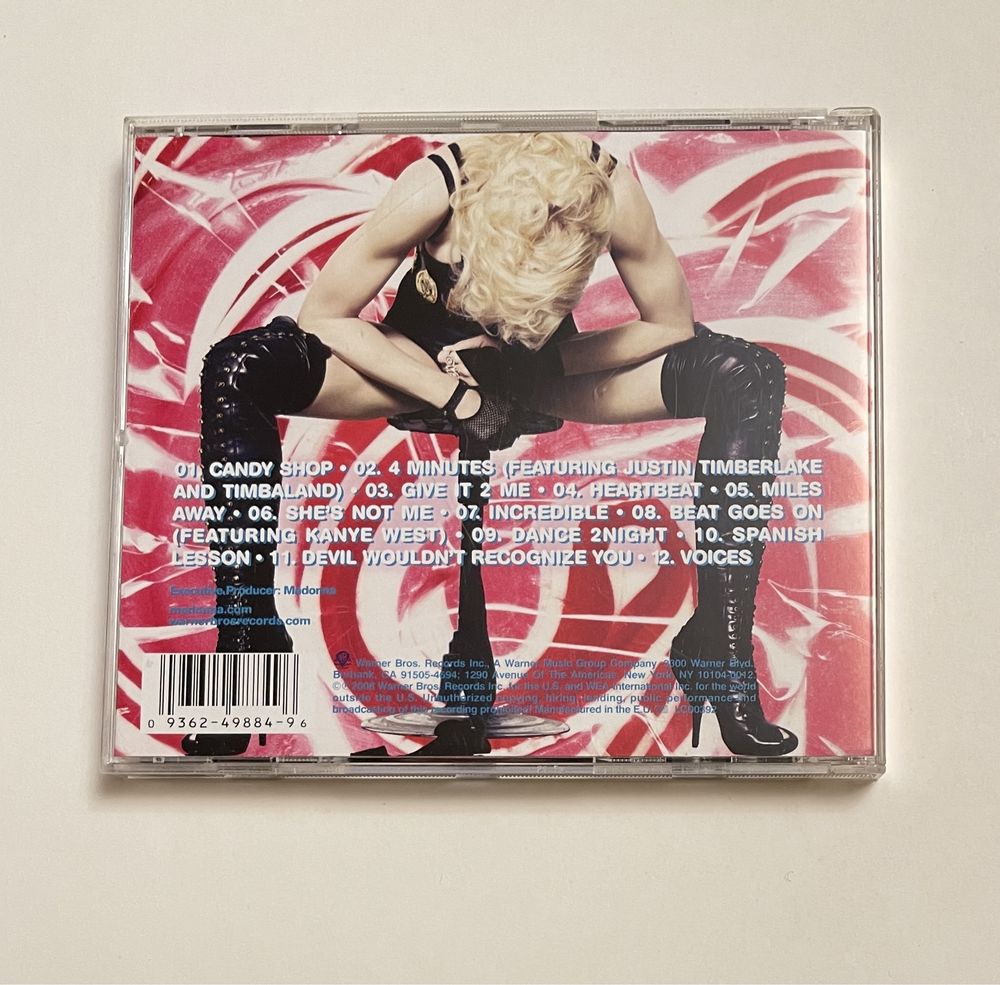 Madonna Hard candy cd 2008