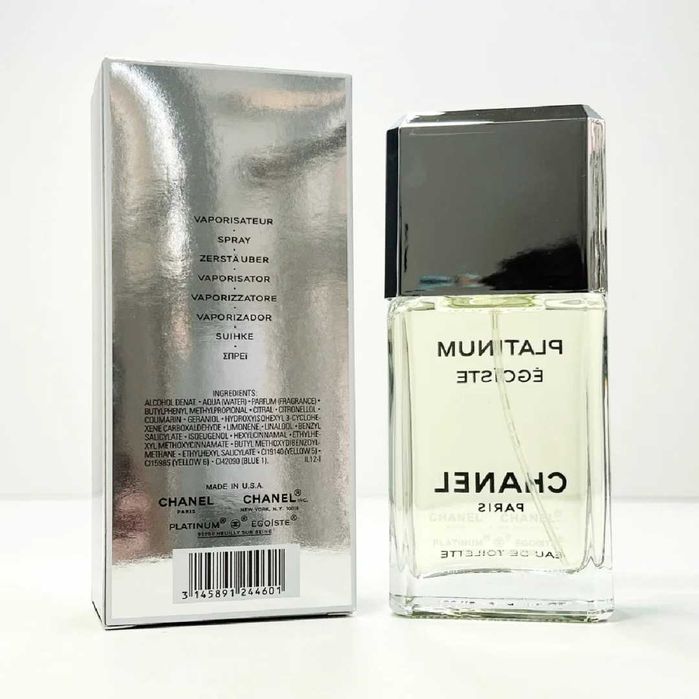 Męska woda toaletowa Chanel Platinum EDT 100ml