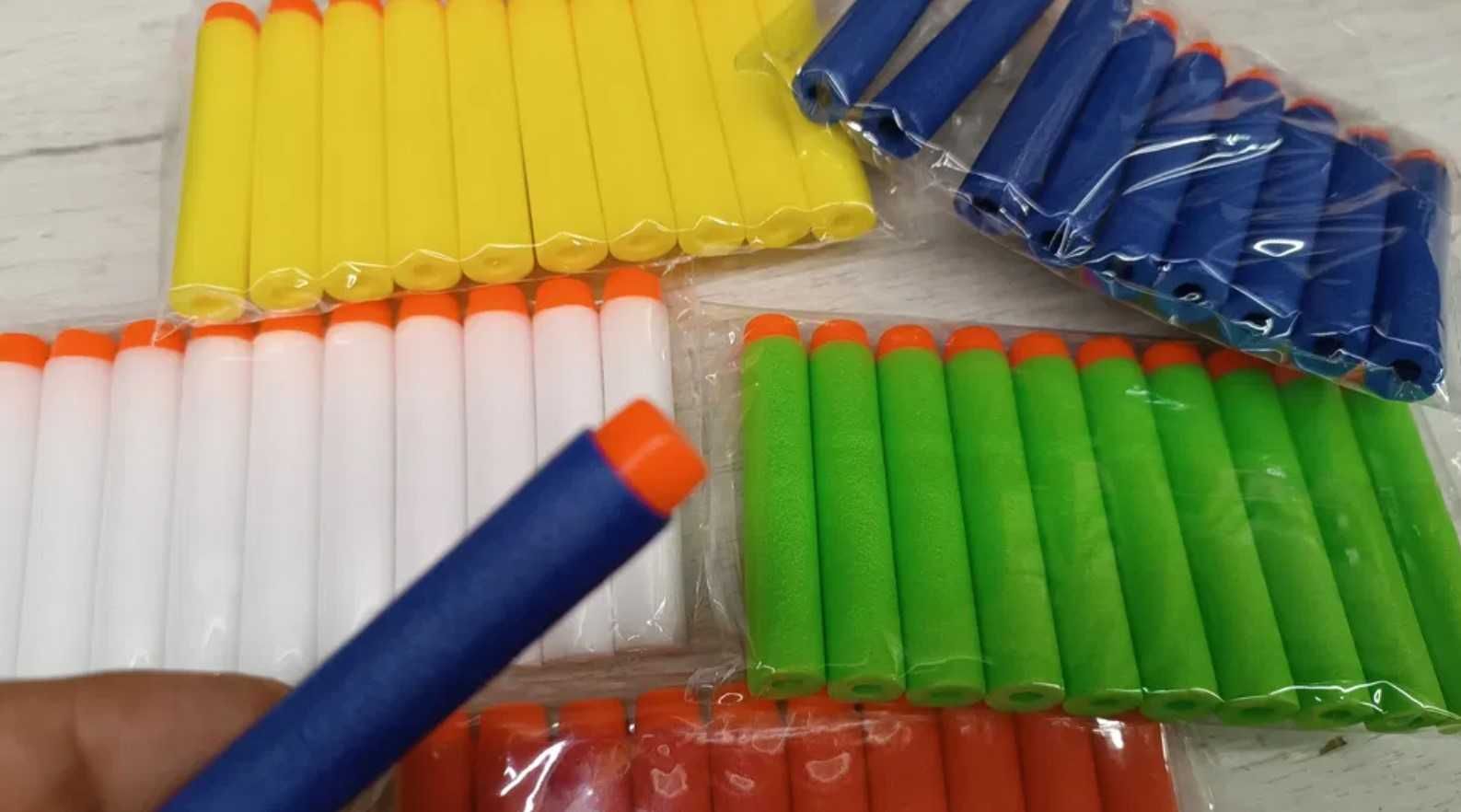 Стрелы, мягкие пули, патроны для NERF (Нерф) 100 штук - 250 грн