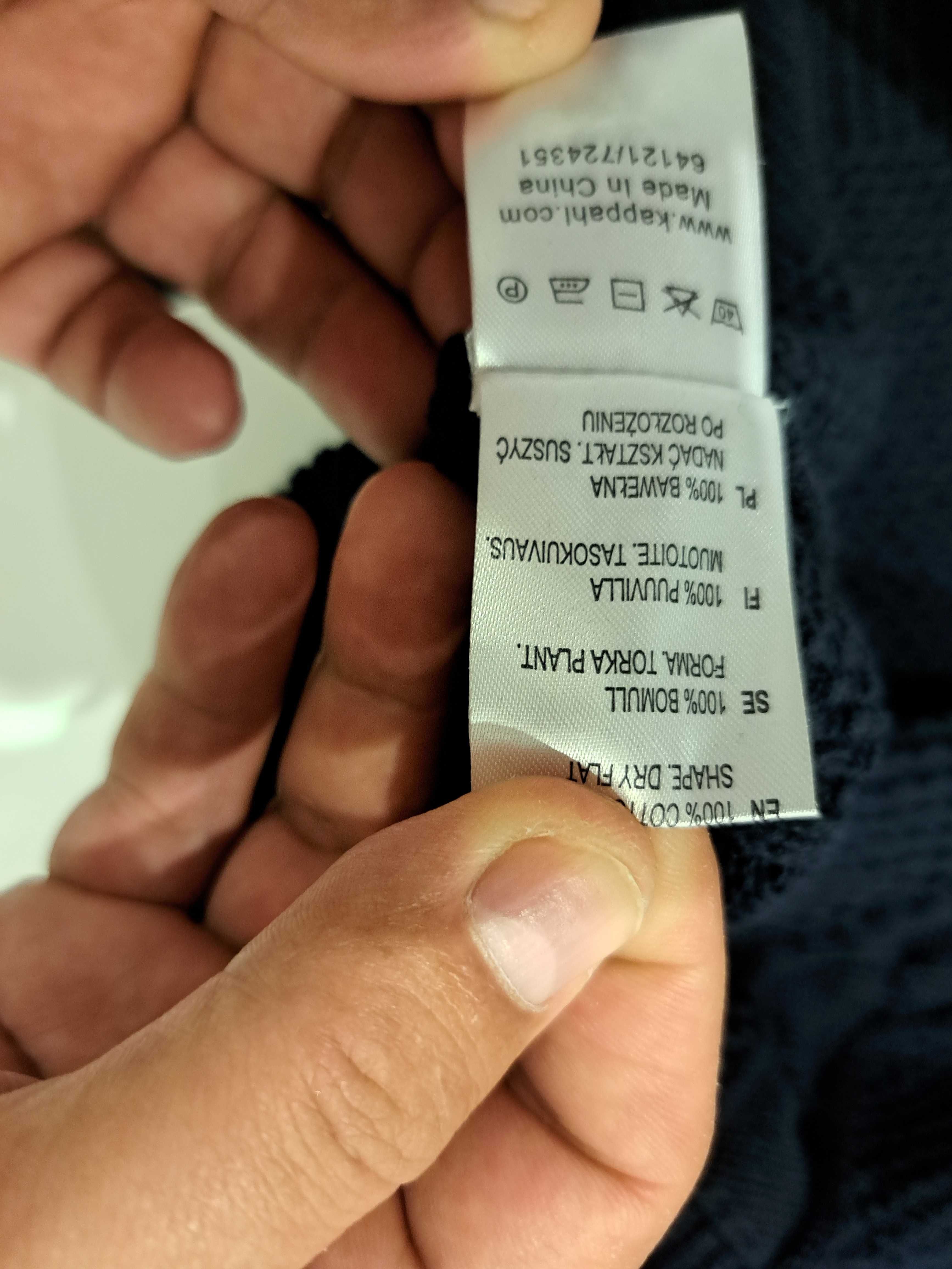 Sweter męski rozpinany firmy Hampton.