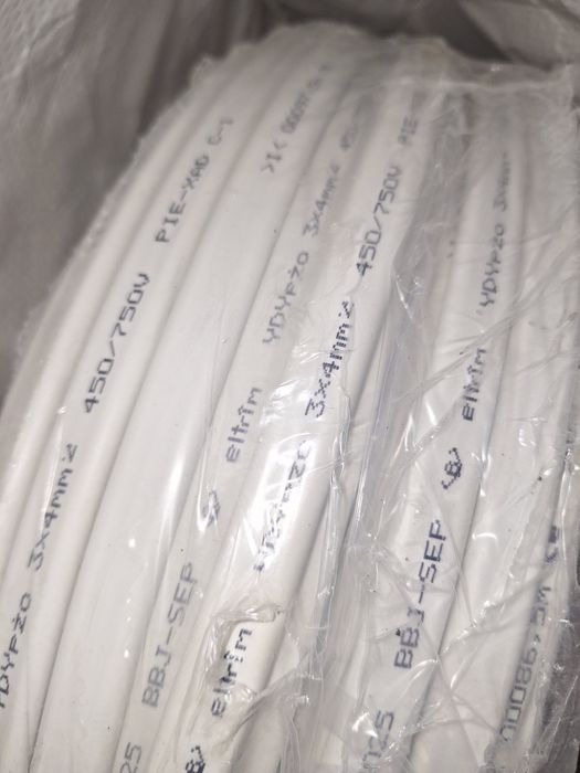 Przewód YDY pżo 3x4 Eltrim