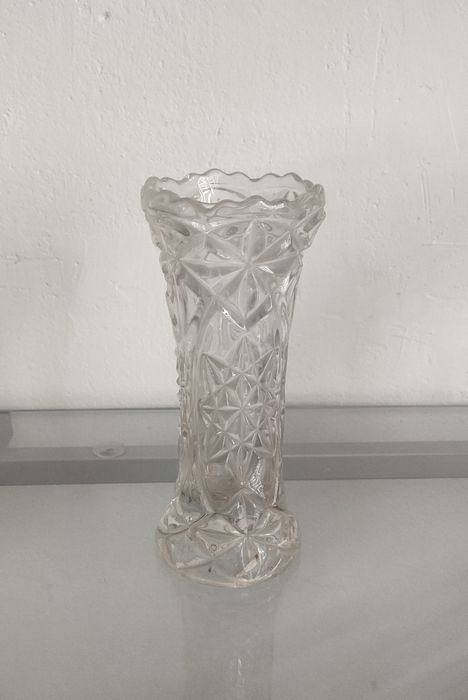 Wazon szklany Hortensja.