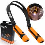 NEO LAMPA LED DO CZYTANIA 300LM LATARKA NA SZYJE AKUMULATOR USB-C 99-112