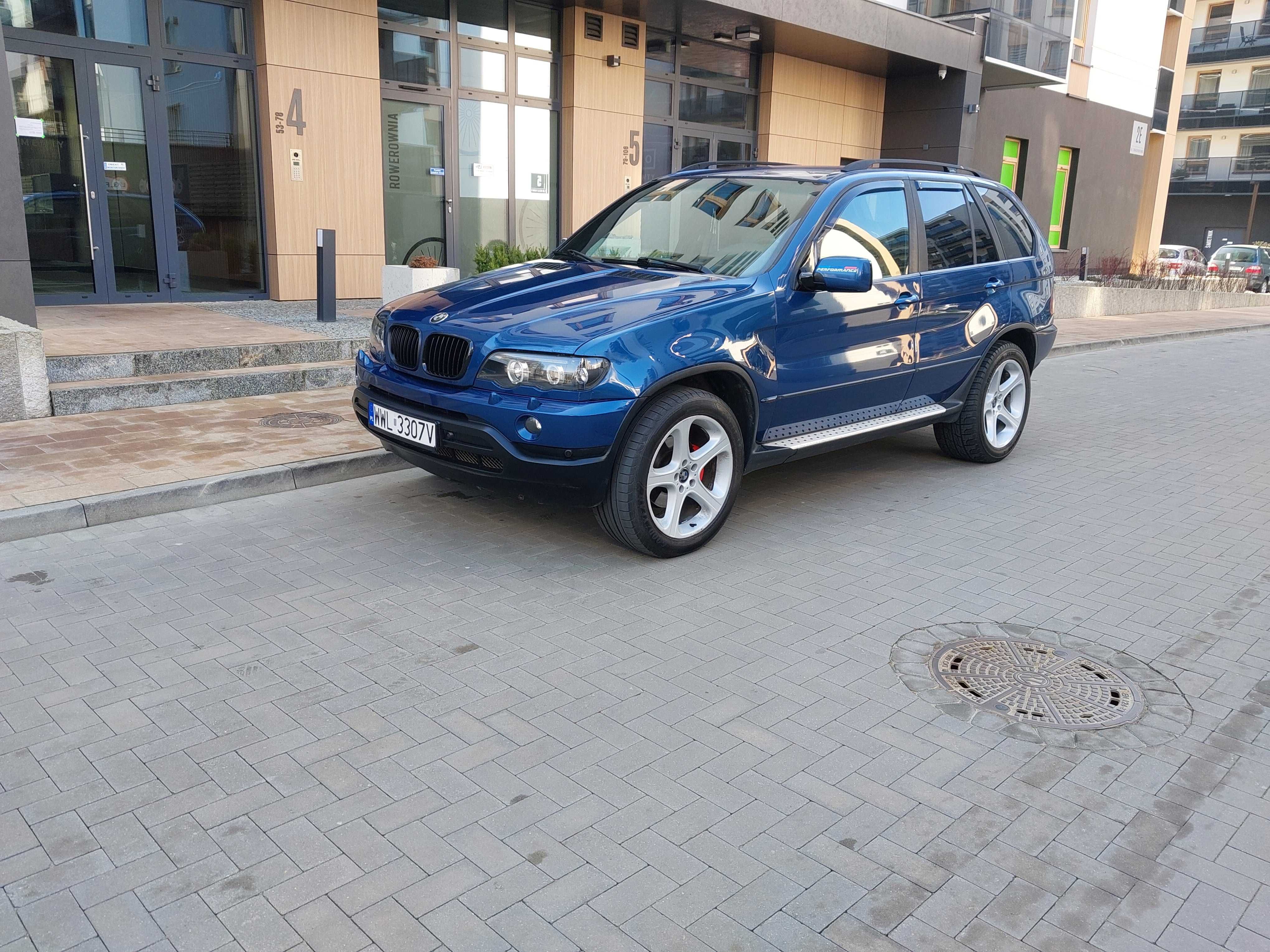 BMW X5 3.0D E53 Automat Topasblau