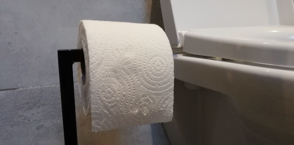 Wieszak, stojak na papier toaletowy LOFT spawany