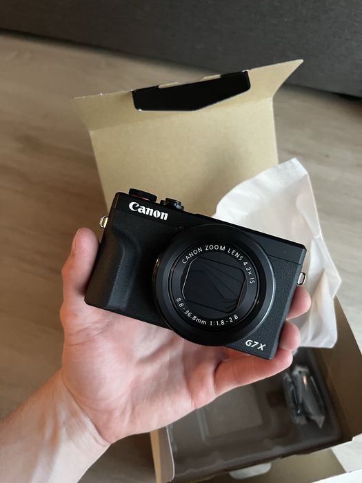 Canon Powershot G7X Mark III (3) Черный. Новый. Оригинал. Европа