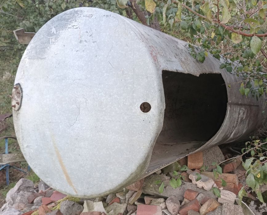 Beczka na budowę lub deszczówkę