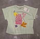 Nowy t-shirt Zara 128 cm 
Limonowy
 krótki fason