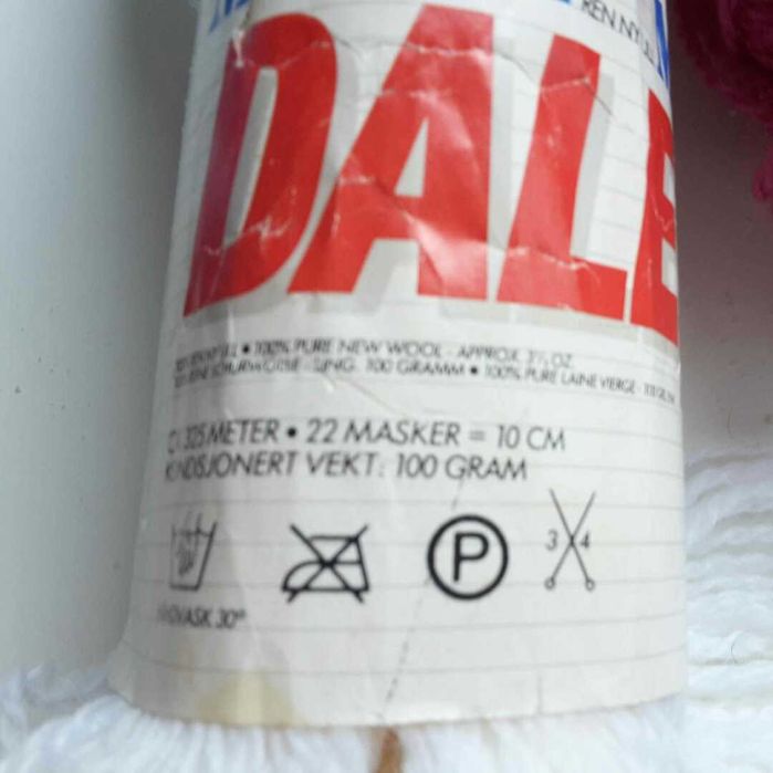 Włóczka 100% Wełna 6,2zł/50gr