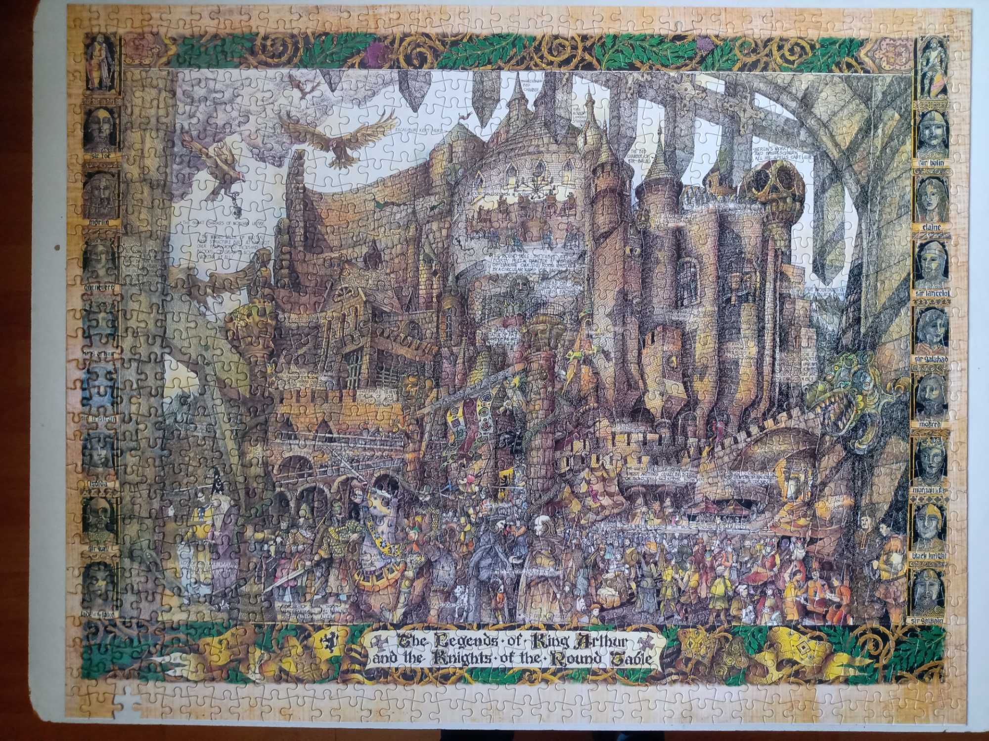 Puzzle 1000 BEPPUZZLED" Legenda króla Artura"