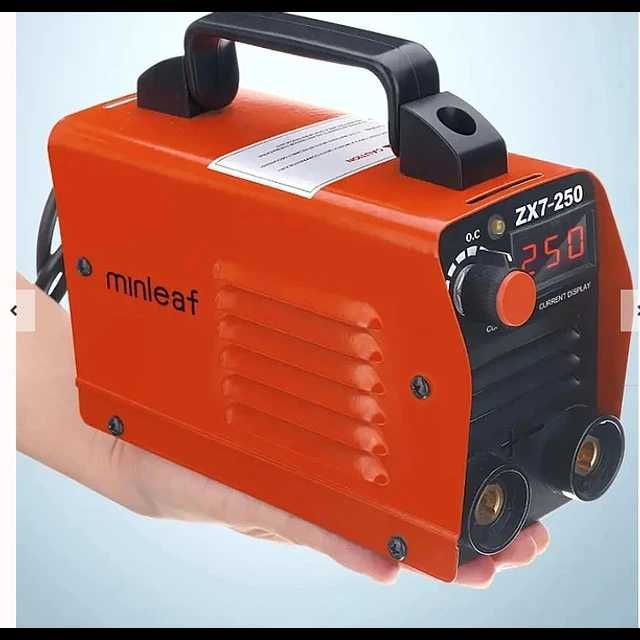 F1310 Máquina soldar 250A capacete escurecimento automático e cabos