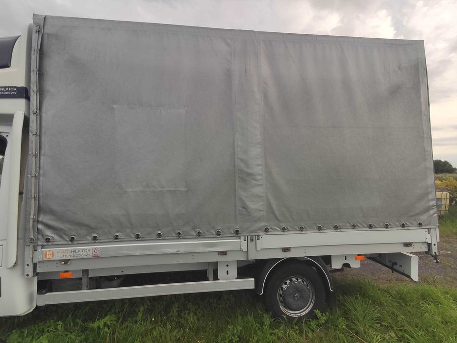 Zabudowa, paka, skrzynia ładunkowa, plandeka, firanka Renault Master