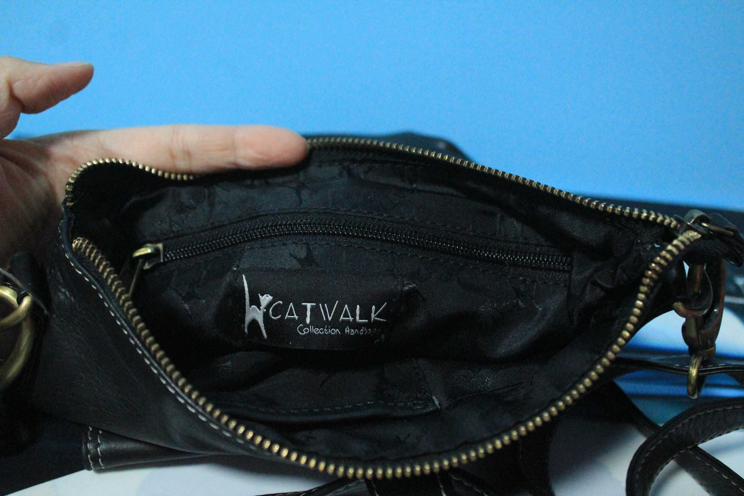 Catwalk фирмовая сумка, натуральная кожа шкіра натуральна
