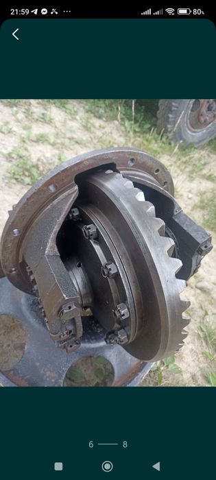 Задній міст ГАЗ 66 редуктор самоблокуючий диференціал