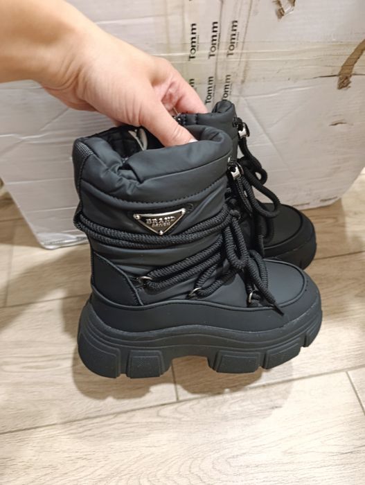 Зимові термо ботінки сапоги для дівчинки зимние ботинки для девочки