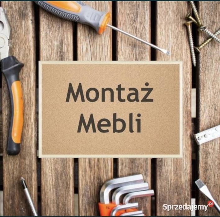 Montaż mebli układanie paneli listwy przypodłogowe złota rączka