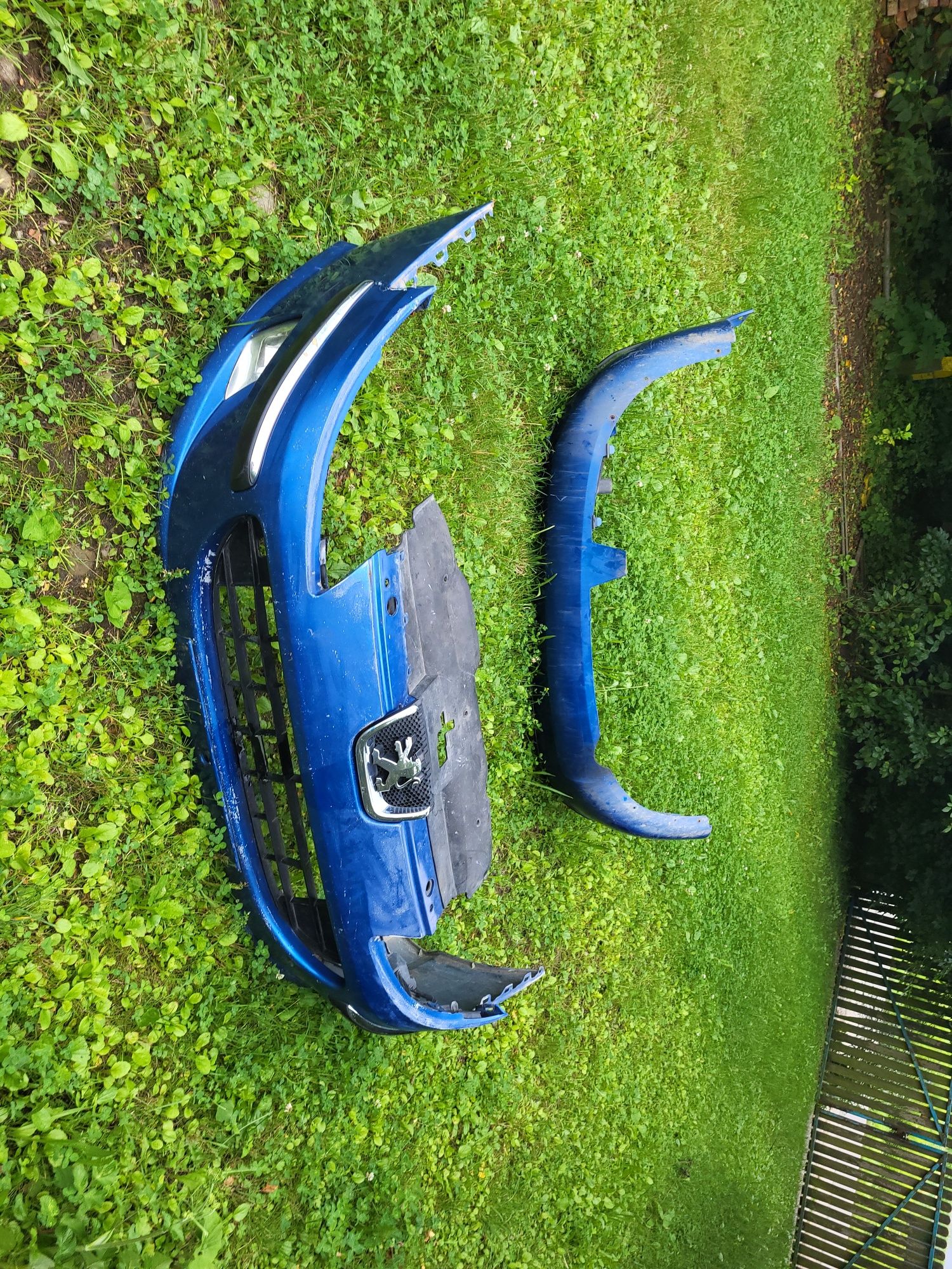 Maska  przód Peugeot 407  zderzak Lampa Błotnik Drzwi