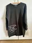 Tunika bluza sukienka dresowa Zara M/L oversize