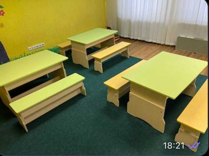 Детская мебель для садика или развивающегося центра
