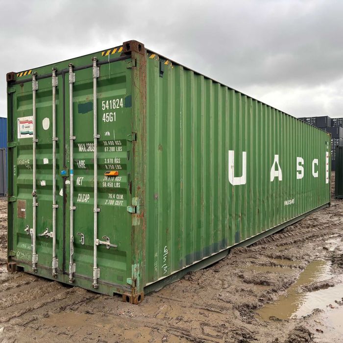 Kontenery magazynowe Używane 40'HC podwyższane