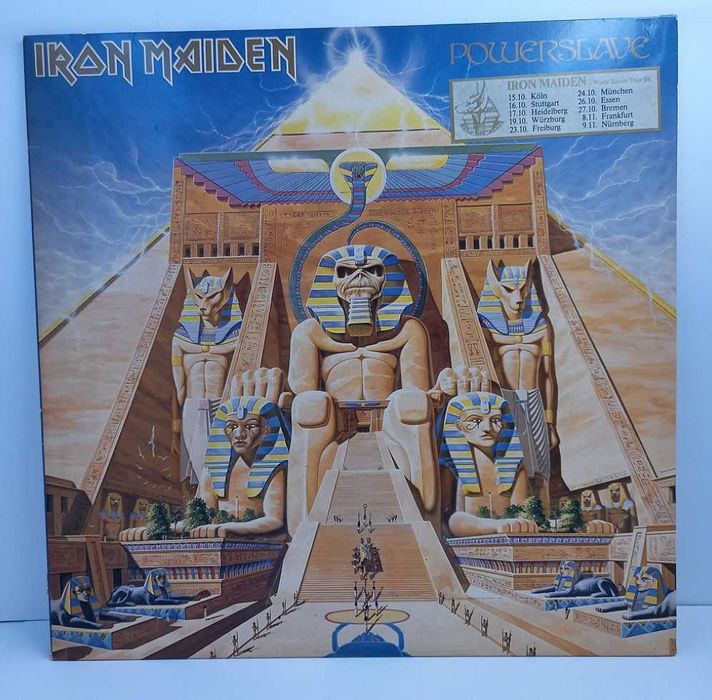 Guns N' Roses, Helloween, Iron Maiden, Led Zeppelin, Rainbow, Doors LP