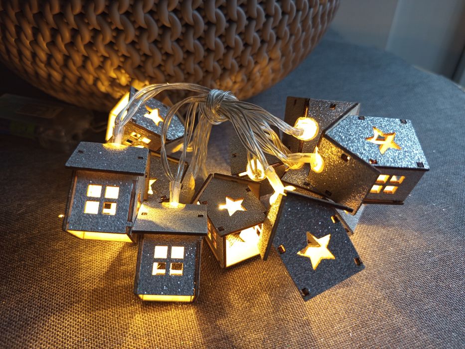 Girlanda świetlna LED łańcuch świetlny dekoracja