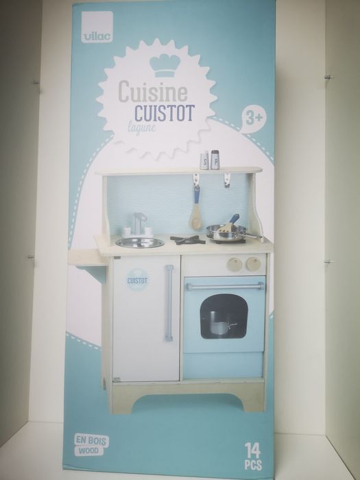 Drewniana kuchnia Vilac Błękitna