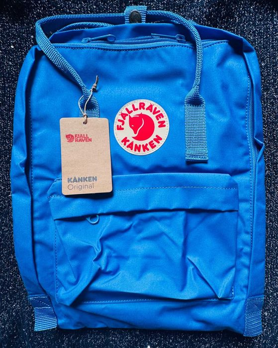 Fjällräven Kanken plecak 23510 Niebieski 16 L - NOWY, oryginalny