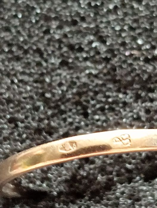 Złoty pierścionek 333