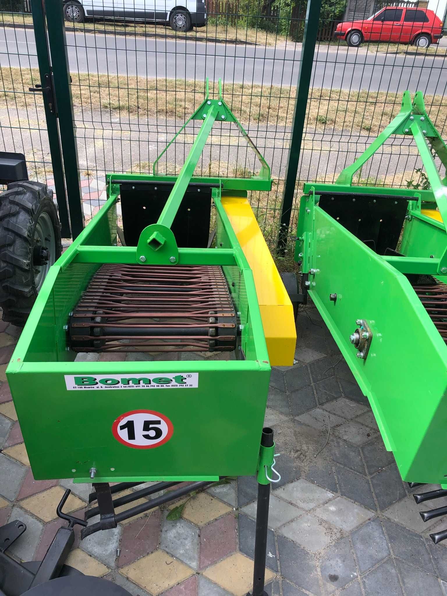 Картоплекопач однорядний транспортерний Bomet