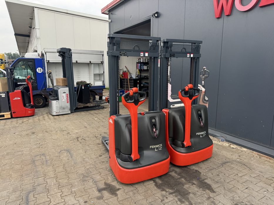 Paleciak elektryczny Linde L 12 2018 r 290 cm 1200 kg wózek sztaplarka