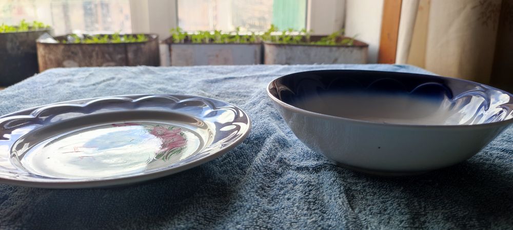 Посуда Сумського та Полонського виробництва тарілка від17-19см