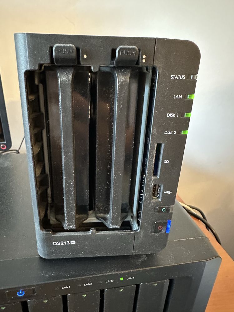 NAS Synology DS213+ - 2 zatoki na dyski