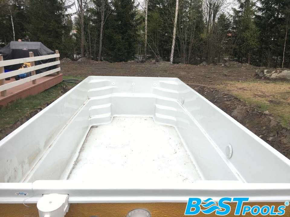 basen DOMINIKANA 8.2x3.7x1.55 z filtracją - PRODUCENT Bestpools