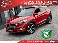 Hyundai Tucson 1.6 T-177kM*4WD*Automat*MartwePole*Kamery*FullOpcja*GrzaneFotele*