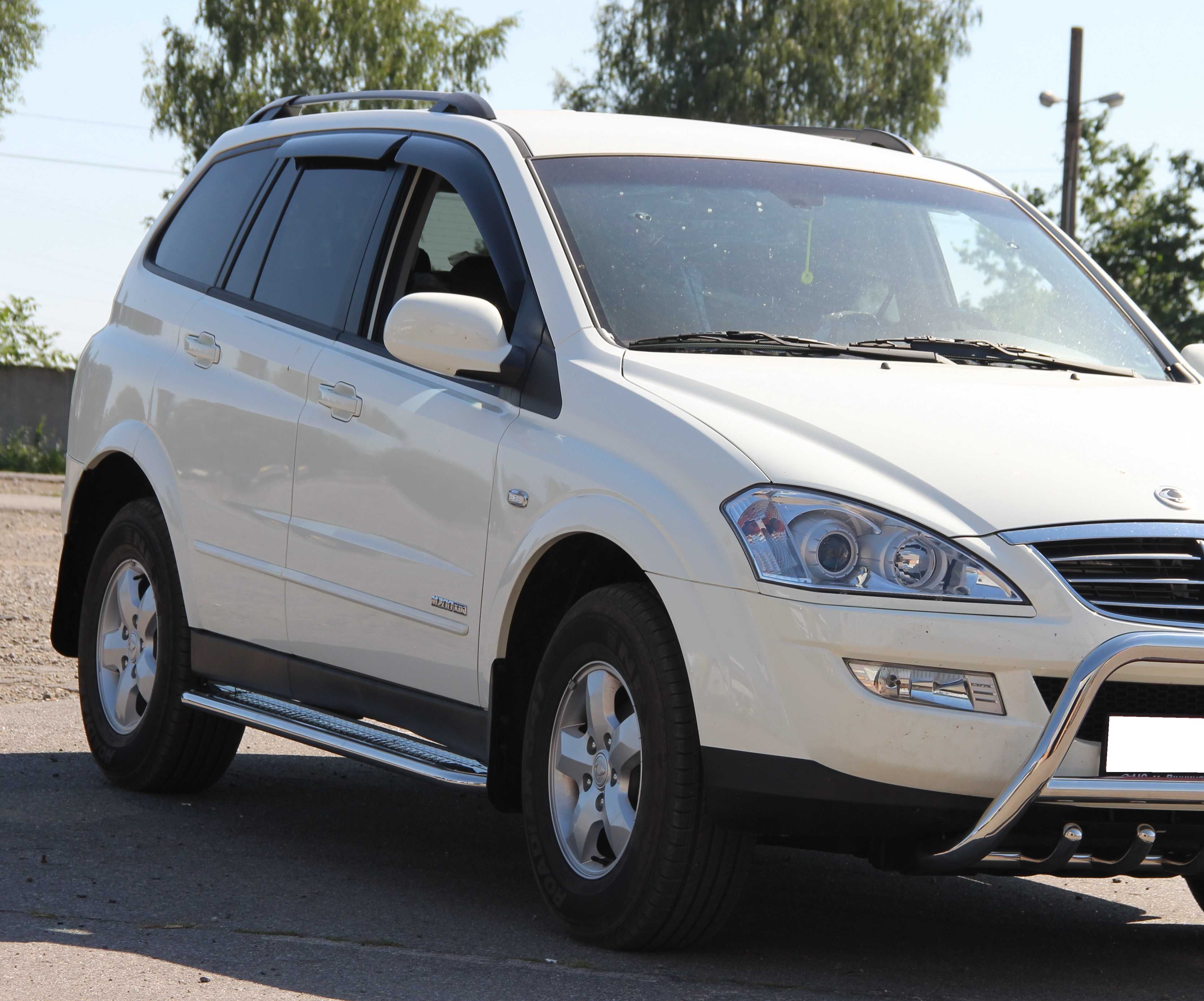 SSANGYONG KYRON 2001 - 2006 2007 +  Бічні пороги труби Кенгурятник