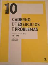 Caderno de Exercícios e problemas física e química 10 ano