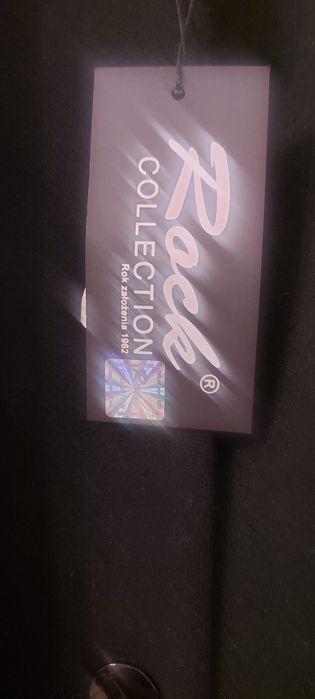 Płaszcz czarny Rock rozmiar 46