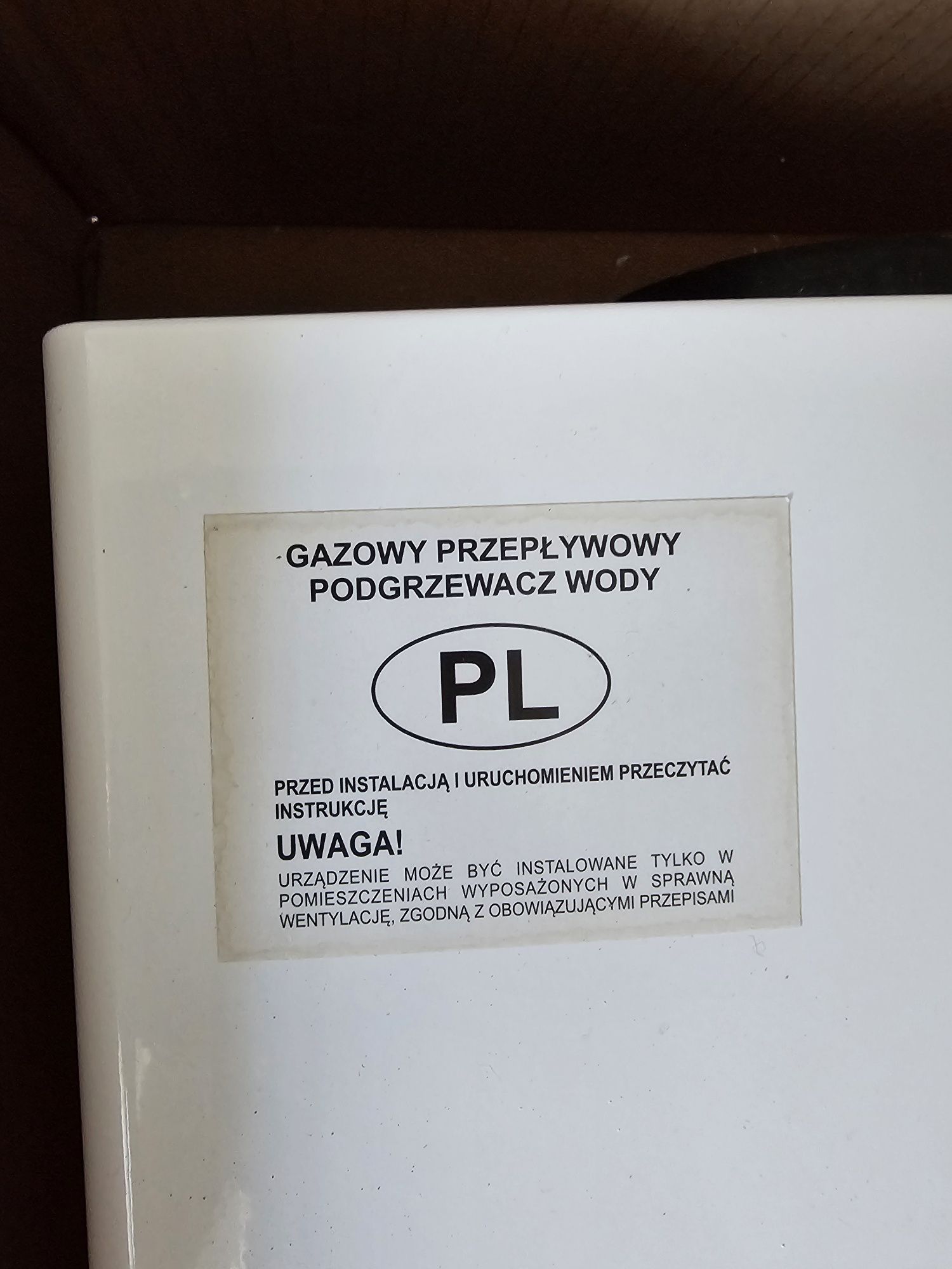 Ferroli bojler podgrzewacz gazowy przepływowy