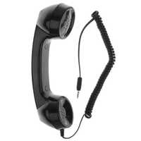 Uniwersalna słuchawka do telefonu komórkowego w stylu retro 3,5 mm
