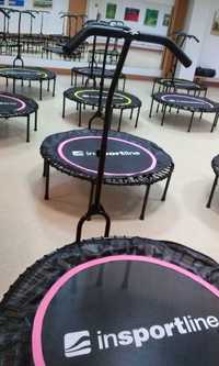 TRAMPOLINA fitness z uchwytem 
inSPORTline Cordy JUMPING FITNESS