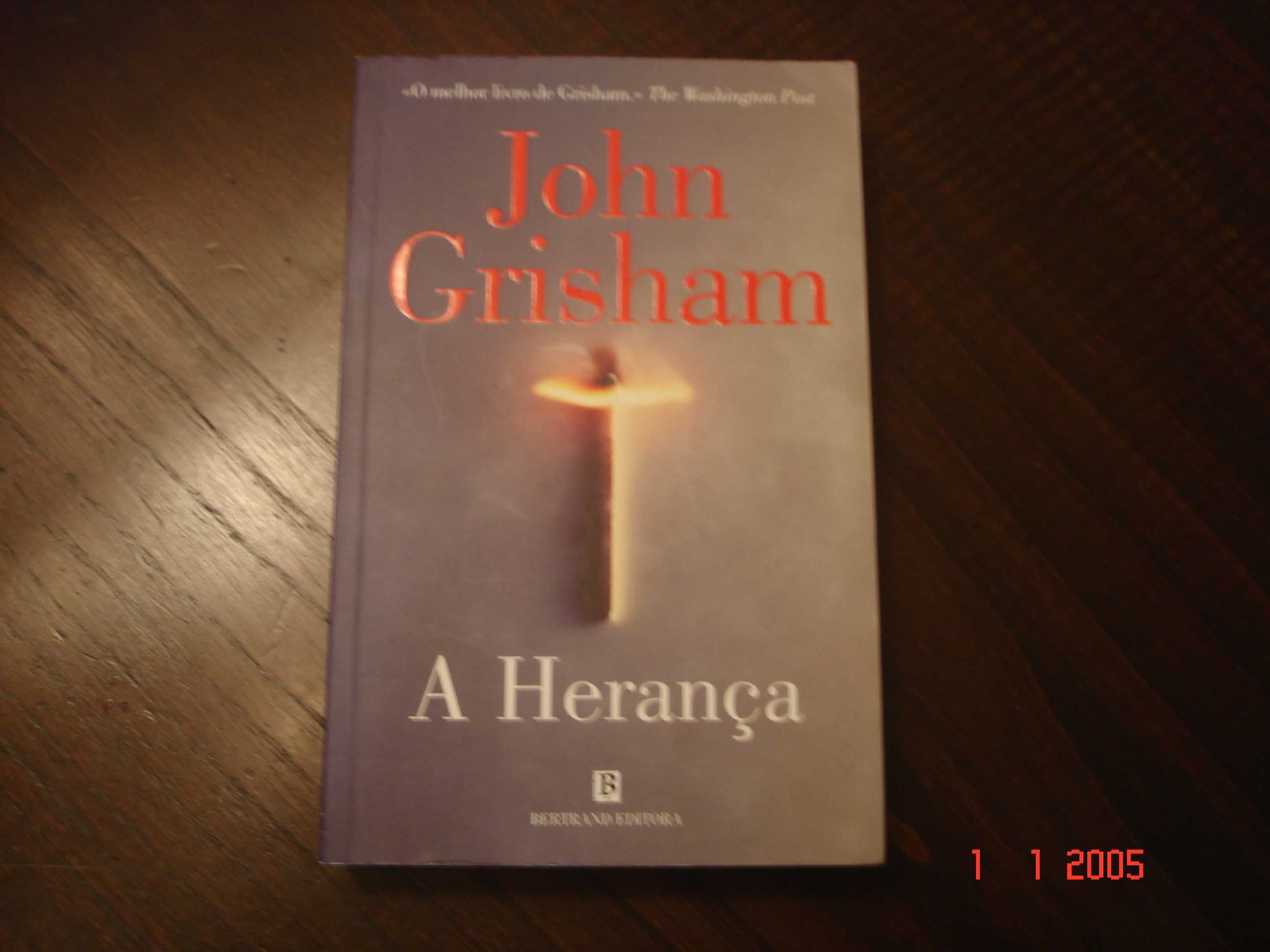 A Herança, John Grisham (Portes incluidos)