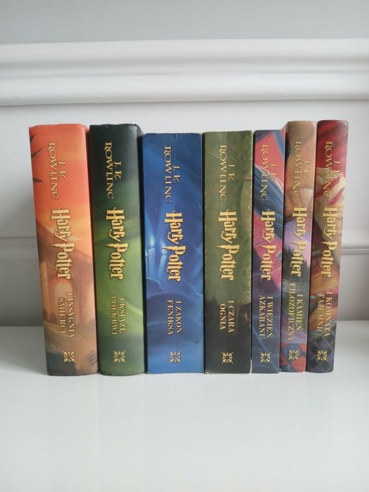 UNIKAT Harry Potter Tom 1-7 J.K. Rowling (pierwsze wydanie)