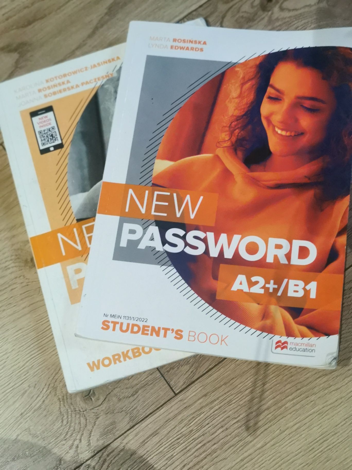 New password A2+/B1